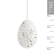 Porcelain egg-Bird speckles