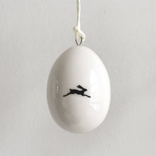 Porcelain egg-Bunnies