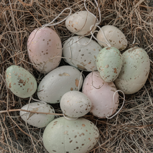 Set of 6 Hanging Easter Eggs