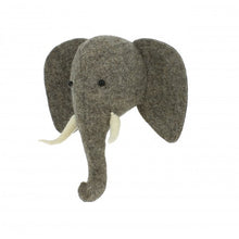 Elephant Head with Trunk Up (semi)