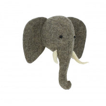 Elephant Head with Trunk Up (semi)