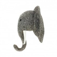Elephant Head with Trunk Up (semi)