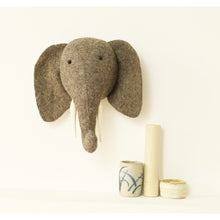 Elephant Head with Trunk Up (semi)