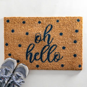 Oh Hello Spotty Doormat