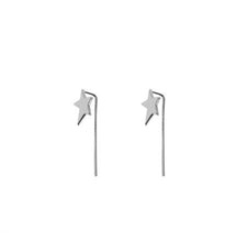 Chara Mini Star Pull Through Earrings