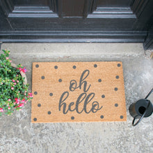 Oh Hello Spotty Doormat