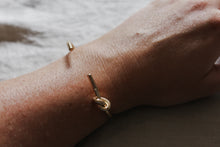 Tamara Knotted Brass Cuff
