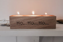 Ho Ho Ho Candle Holder