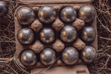 Box of 12 Quail Egg's - Silver