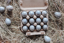 Box of 12 Quail Egg's - Grey Marble