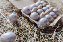 Box of 12 Quail Egg's - Grey Marble