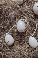 Porcelain egg-Bird speckles