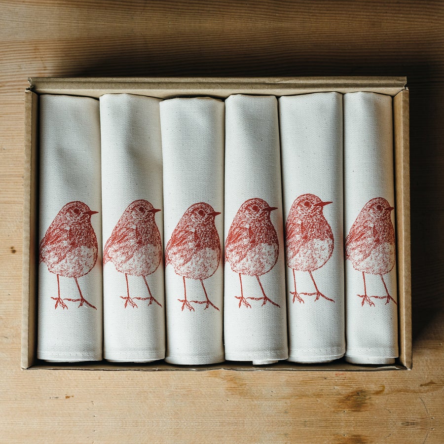 Robin Napkin Gift Set