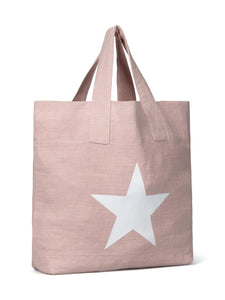 Shopper | Ramie Cotton | Pink | Giant Star
