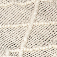 Cream & Black Diamond Pattern Runner