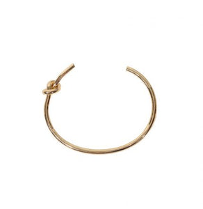 Tamara Knotted Brass Cuff