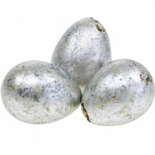 Box of 12 Quail Egg's - Silver