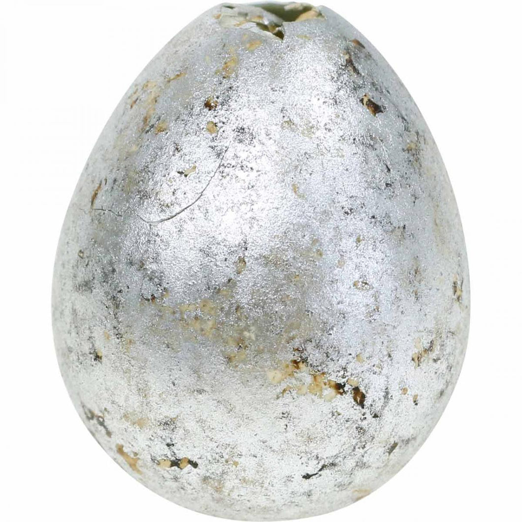 Box of 12 Quail Egg's - Silver