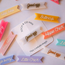 Hop Hop acrylic clip