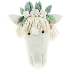 Cream Flower Unicorn