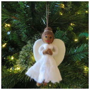 Handmade Christmas Angel Hanging Tree Decoration