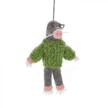 Milo the Mole Hanging Woodland Decoration