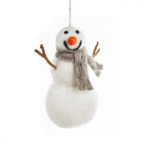 Handmade Felt Norman the Snowman