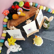 Handmade Felt Delilah Bunny Hanging Easter Decoration
