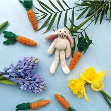 Handmade Hanging Carrots (Bag of 5) Biodegradable Hanging Decoration