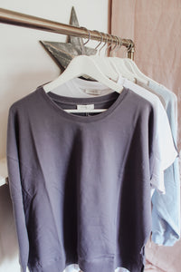 Lulu Sweatshirt | Smokey Blue