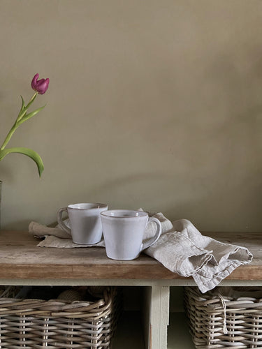 Whitewashed Ceramic Mug