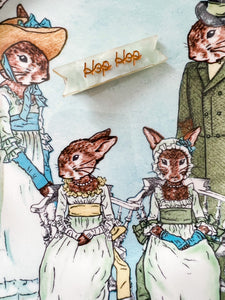 Hop Hop acrylic clip
