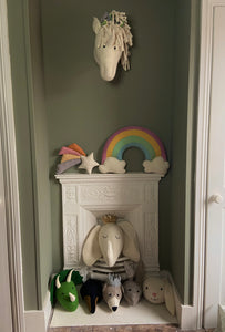 Natural Pastel Rainbow Wall Decoration