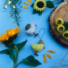 Handmade Needle Felt Chirpy Chicks Hanigng Easter Decoration