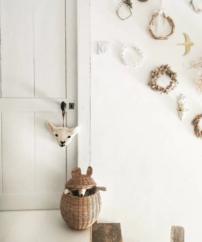 Woolly Lamb Head Hanger