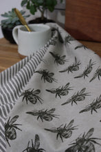Recycled Honey Bee Tea Towel 2 Pack