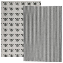 Recycled Honey Bee Tea Towel 2 Pack