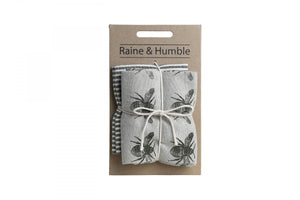 Recycled Honey Bee Tea Towel 2 Pack