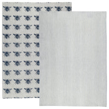 Recycled Honey Bee Tea Towel 2 Pack
