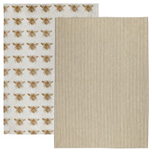 Recycled Honey Bee Tea Towel 2 Pack