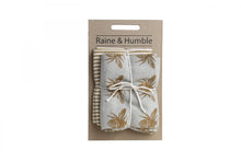 Recycled Honey Bee Tea Towel 2 Pack