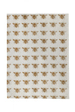 Recycled Honey Bee Tea Towel 2 Pack