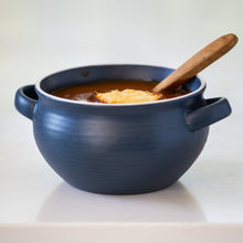 Stoneware Bowl Cobolt Blue
